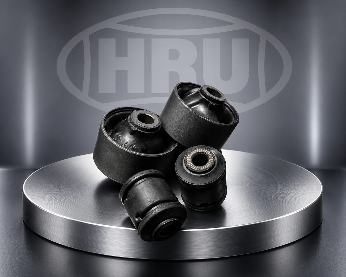 Rubber-to-Metal Bonded Suspension Bushings by HRU