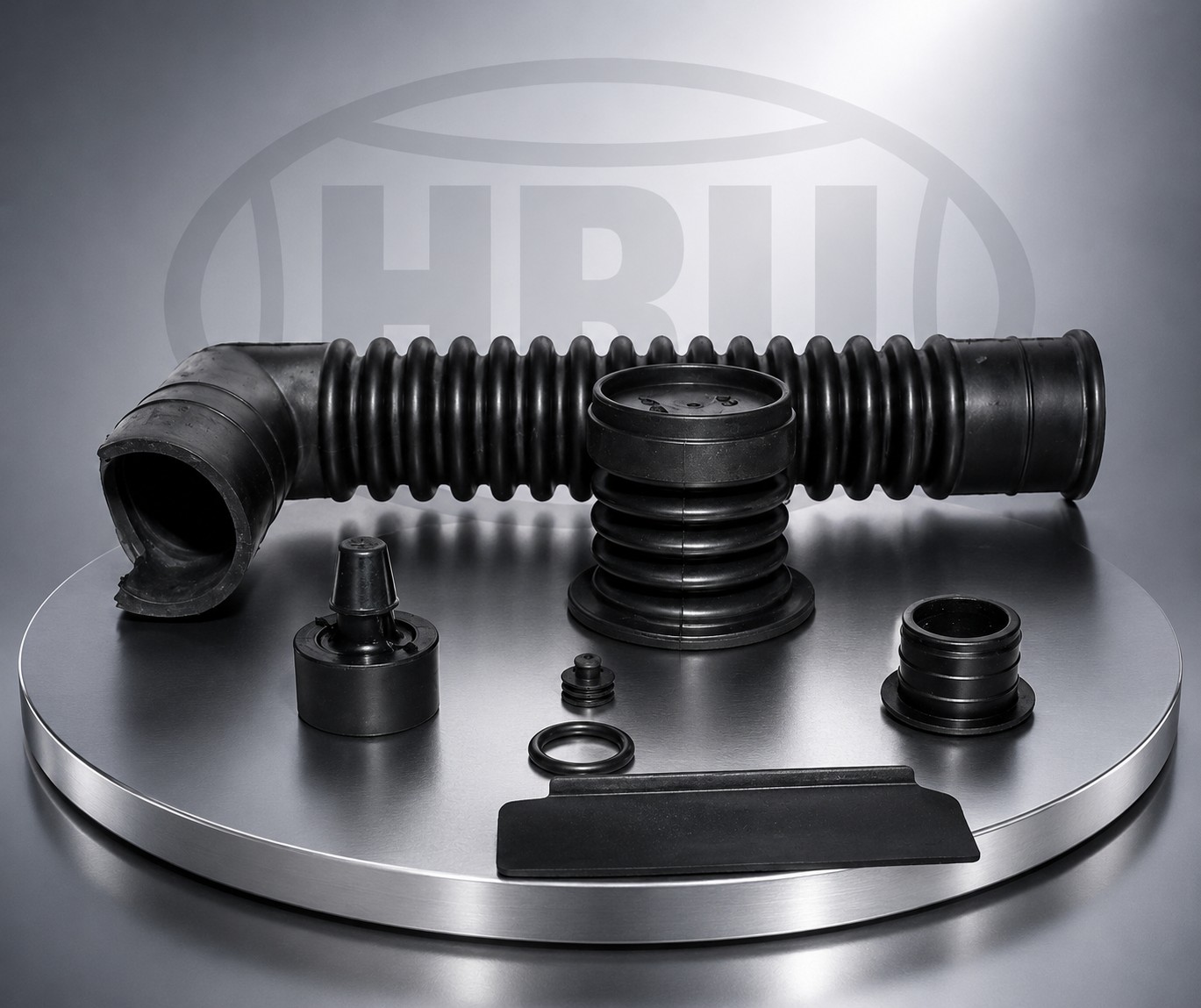 Rubber Injection Molded Parts by HRU